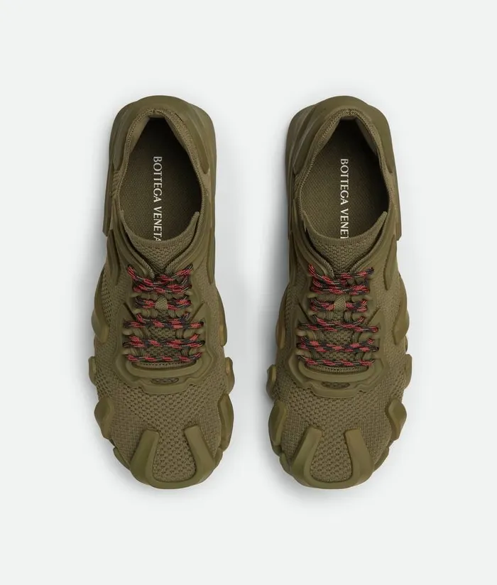 Men Bottega Veneta Sneakers Flex Sneaker Kakiolive Oil