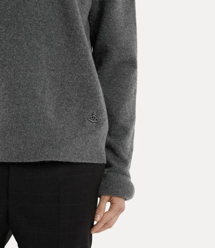 Men Bouncer Jumper Stone Vivienne Westwood Knitwear And Sweatshirts Men Bouncer Jumper Stone Vivienne Westwood Knitwear And Sweatshirts
