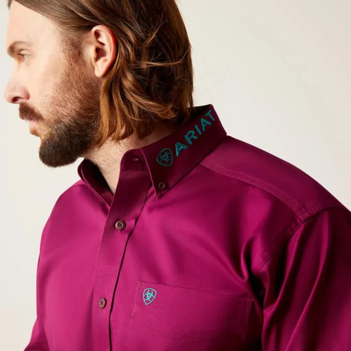Men Button Down Shirts Ariat Team Logo Twill Classic Fit Shirt Bella Donna Men Button Down Shirts Ariat Team Logo Twill Classic Fit Shirt Bella Donna