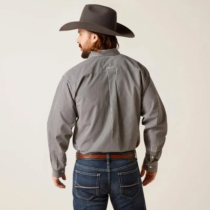 Men Button Down Shirts Ariat Wrinkle Free Ved Classic Fit Shirt White Men Button Down Shirts Ariat Wrinkle Free Ved Classic Fit Shirt White