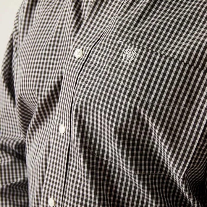 Men Button Down Shirts Ariat Wrinkle Free Ved Classic Fit Shirt White Men Button Down Shirts Ariat Wrinkle Free Ved Classic Fit Shirt White