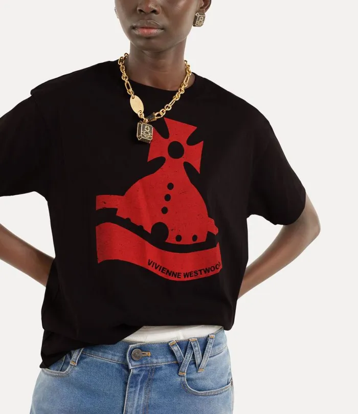 Men Classic TShirt Black Vivienne Westwood TShirts And Polos Men Classic TShirt Black Vivienne Westwood TShirts And Polos