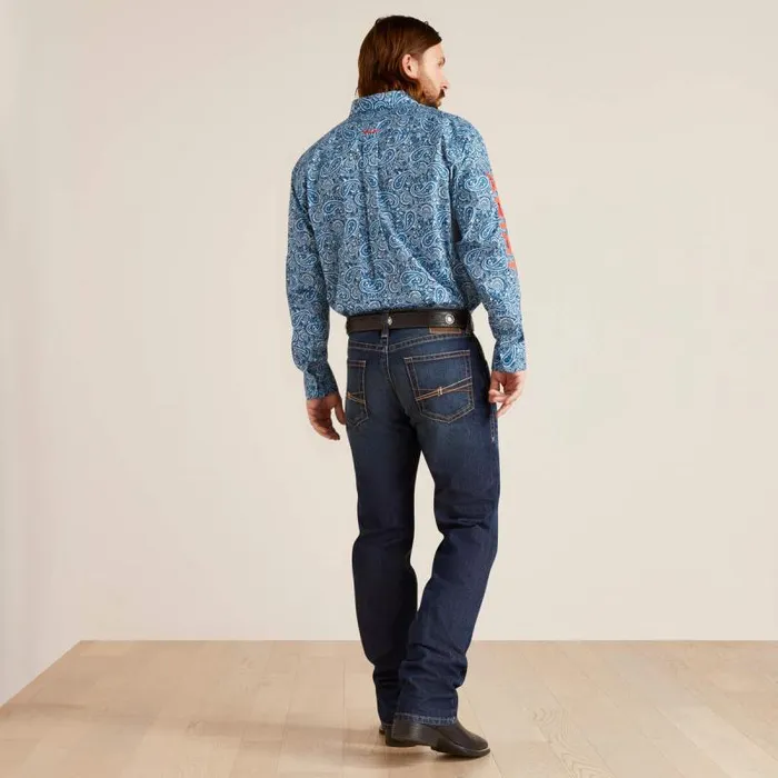 Men Denim Ariat M5 Straight Dennis Straight Jean Comet Men Denim Ariat M5 Straight Dennis Straight Jean Comet