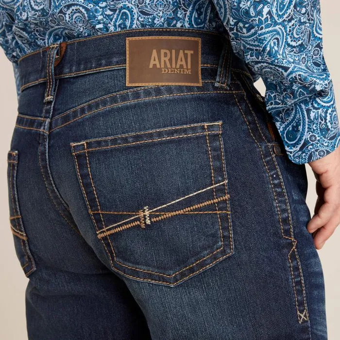 Men Denim Ariat M5 Straight Dennis Straight Jean Comet Men Denim Ariat M5 Straight Dennis Straight Jean Comet
