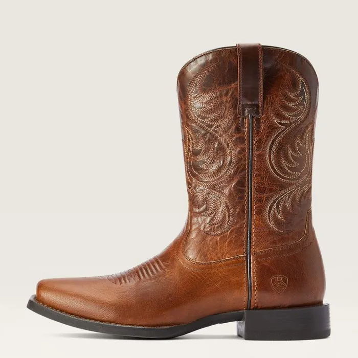 Men Dress and Fashion Boots Ariat Sport Boss Man Western Boot Rich Cognac Men Dress and Fashion Boots Ariat Sport Boss Man Western Boot Rich Cognac
