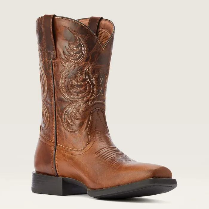 Men Dress and Fashion Boots Ariat Sport Boss Man Western Boot Rich Cognac Men Dress and Fashion Boots Ariat Sport Boss Man Western Boot Rich Cognac