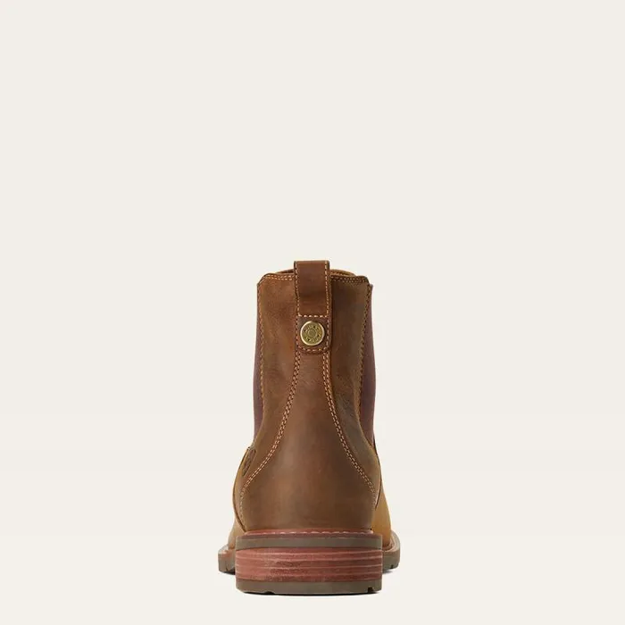 Men Dress and Fashion Boots Ariat Wexford Waterproof Chelsea Boot Weathered Brown Men Dress and Fashion Boots Ariat Wexford Waterproof Chelsea Boot Weathered Brown
