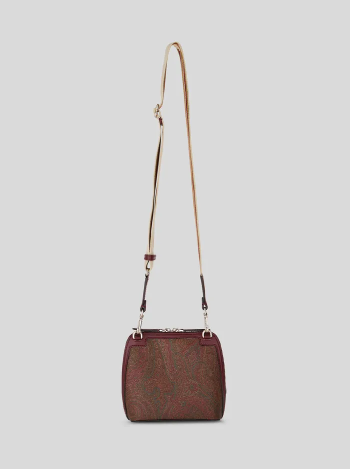 Men Etro Etro Arnica Essential Crossbody Bag With Embroidered Pegaso Red Men Etro Etro Arnica Essential Crossbody Bag With Embroidered Pegaso Red