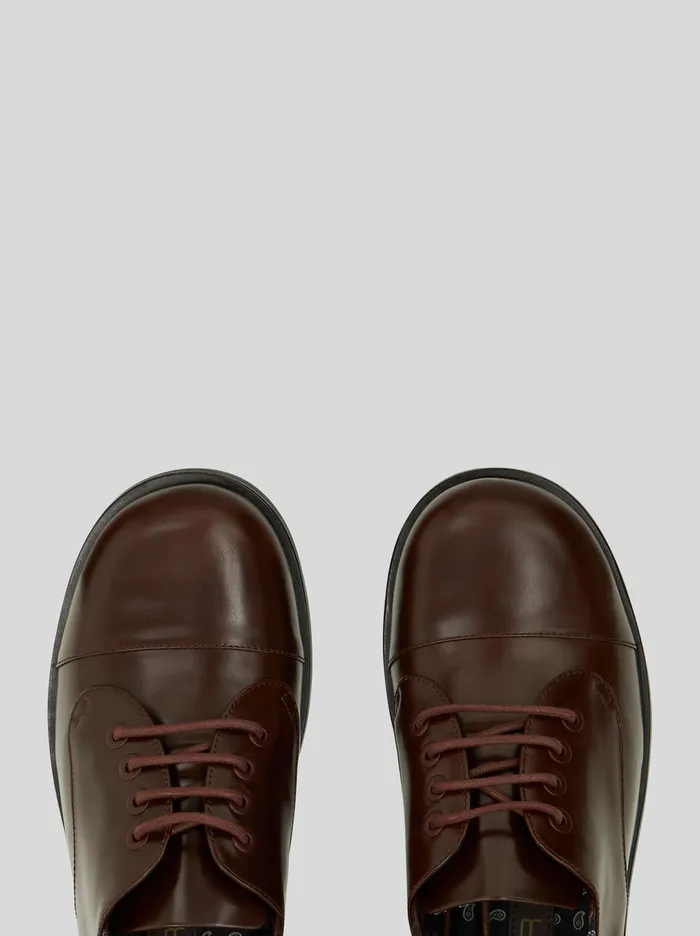 Men Etro LaceUp Shoes LaceUp Shoes With Paisley Pattern Brown Men Etro LaceUp Shoes LaceUp Shoes With Paisley Pattern Brown