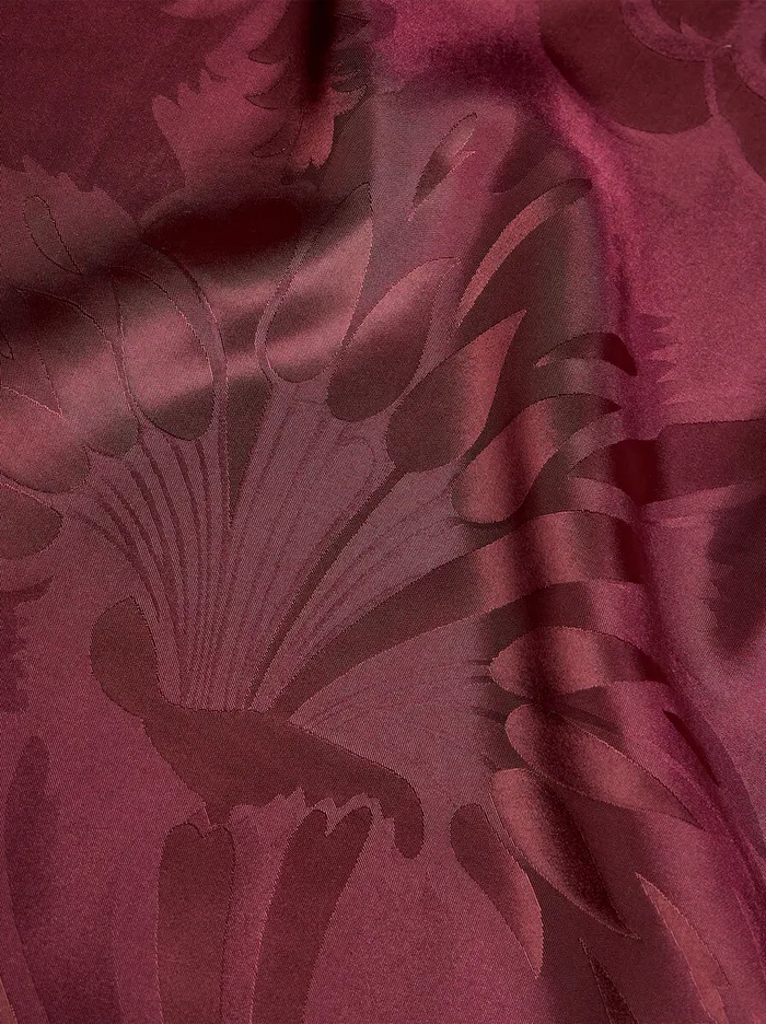 Men Etro Shirts Floral Leafy Jacquard Roma Shirt Burgundy Men Etro Shirts Floral Leafy Jacquard Roma Shirt Burgundy