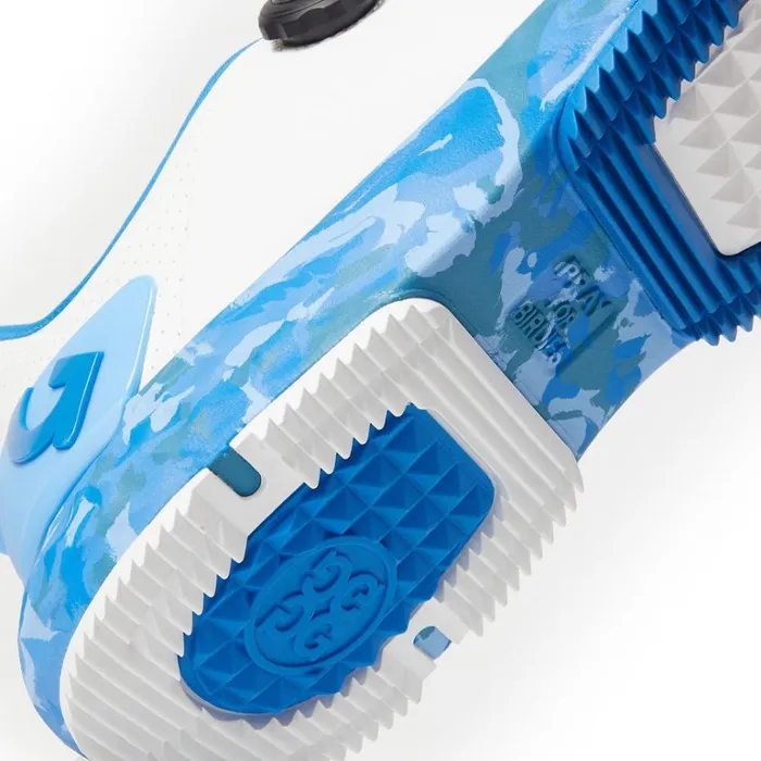Men GFORE Blue Camo Sole Perforated GDrive Golf Shoes