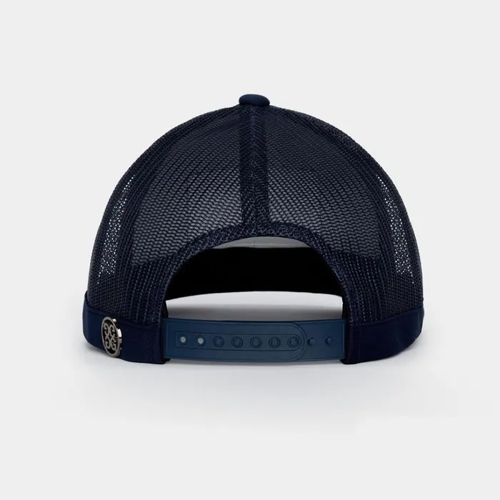 Men GFORE Navy Cocktail Handicap Interlock Knit Trucker Golf Hats