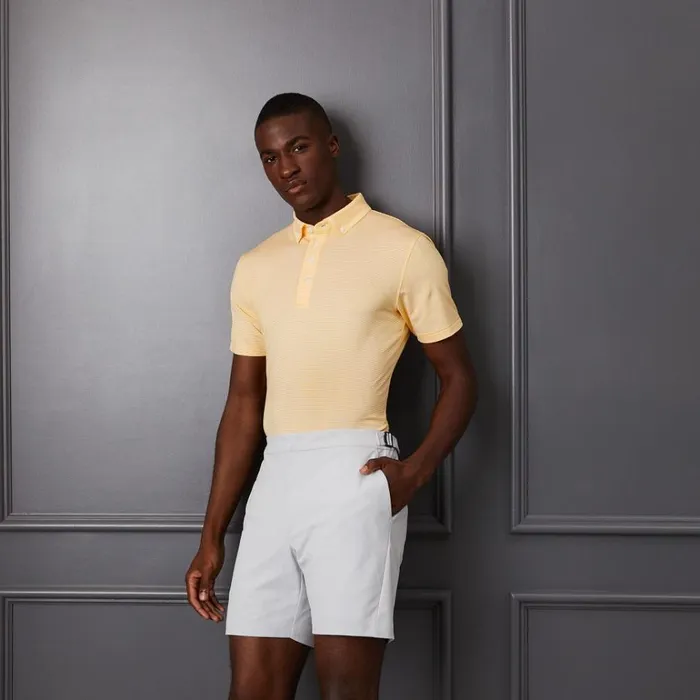 Men GFORE White Tech Tab 4Way Stretch Golf Shorts