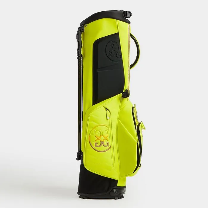 Men GFORE Yellow Limited Edition Mother Golfer Daytona Plus Carry Golf Bags