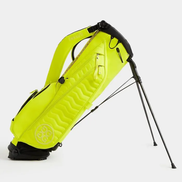 Men GFORE Yellow Limited Edition Mother Golfer Daytona Plus Carry Golf Bags