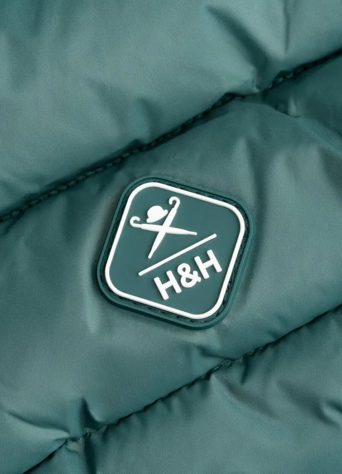Men Hackett X Hugo and Hudson Hackett London Reversible Puffer Jacket For Dogs 8211 Large Goldgreen