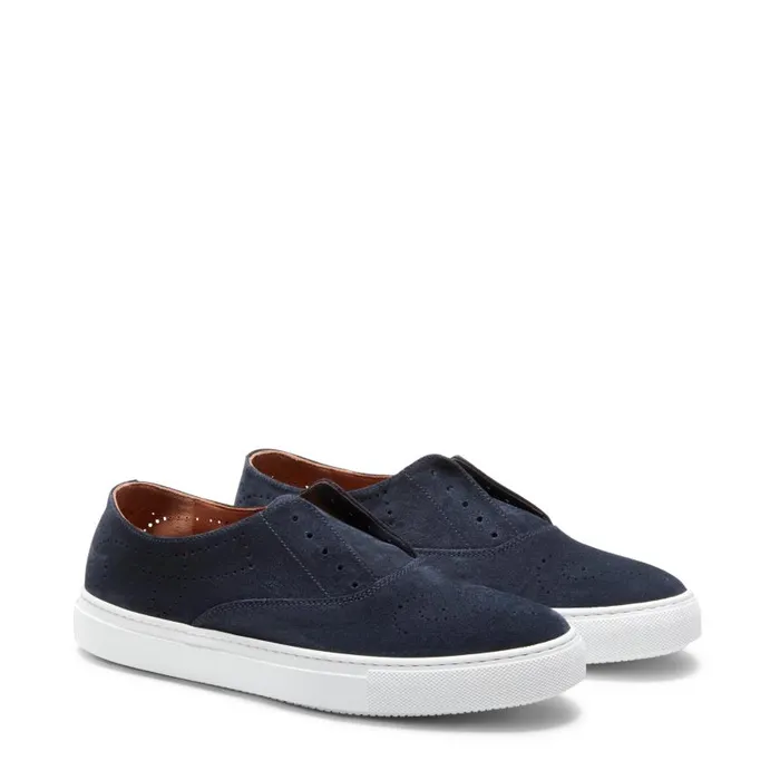 Men Hobo Sport Sneaker Navy Blue Fratelli Rossetti Sneakers Men Hobo Sport Sneaker Navy Blue Fratelli Rossetti Sneakers