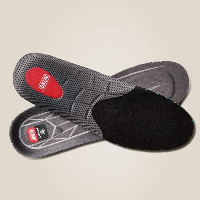 Men Insoles Ariat Men039s Nitro Round Toe Insole Blue