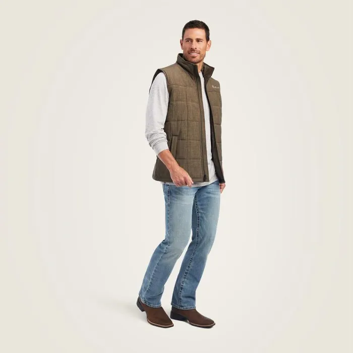 Men Jackets and Vests Ariat Crius Insulated Vest Crocodile