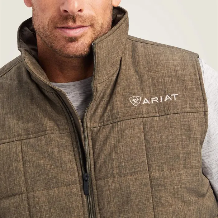 Men Jackets and Vests Ariat Crius Insulated Vest Crocodile