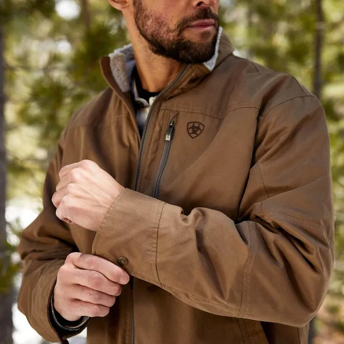 Men Jackets and Vests Ariat Grizzly Canvas Jacket Cub Men Jackets and Vests Ariat Grizzly Canvas Jacket Cub