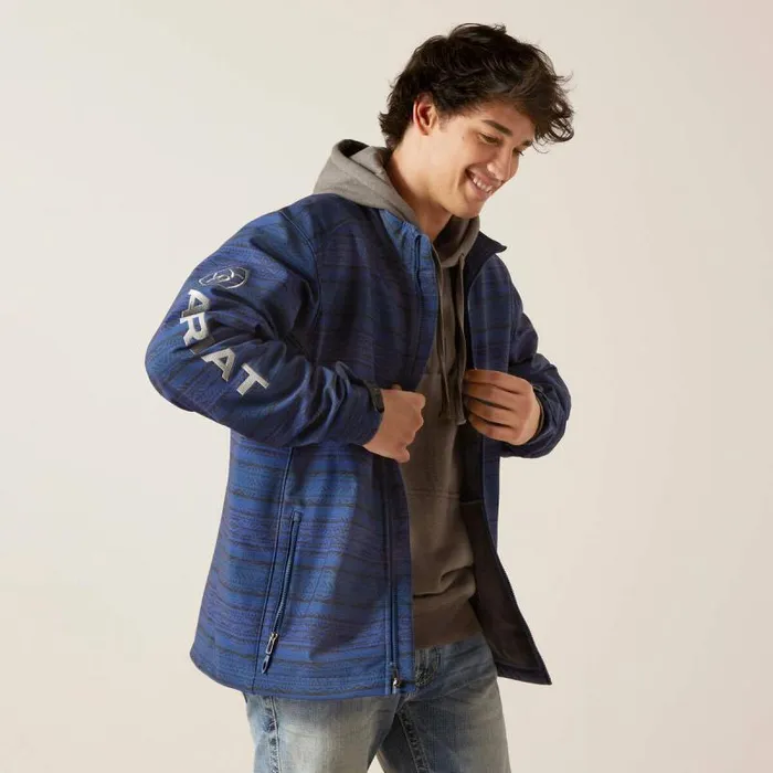 Men Jackets and Vests Ariat Logo 20 Softshell Jacket Midsummer Nightrock Climb Men Jackets and Vests Ariat Logo 20 Softshell Jacket Midsummer Nightrock Climb