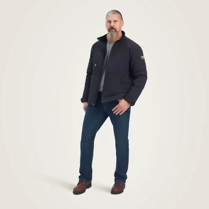 Men Jackets and Vests Ariat Rebar DriTEK DuraStretch Insulated Jacket Black Men Jackets and Vests Ariat Rebar DriTEK DuraStretch Insulated Jacket Black