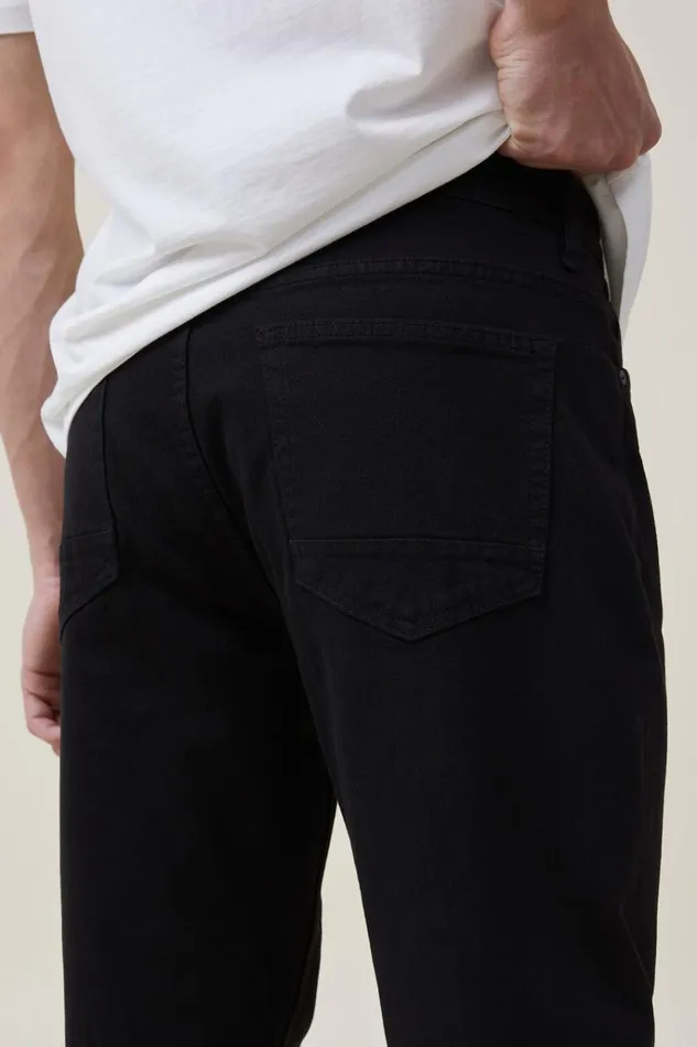 Men Jeans Cotton On Relaxed Tapered Jean New Black Men Jeans Cotton On Relaxed Tapered Jean New Black