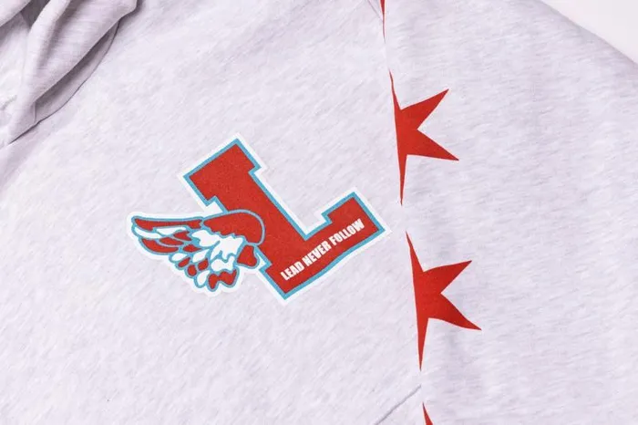 Men KSwiss Jackets and Hoodies LEADERS X KSWISS WARM UP HOODIE Heather Grey
