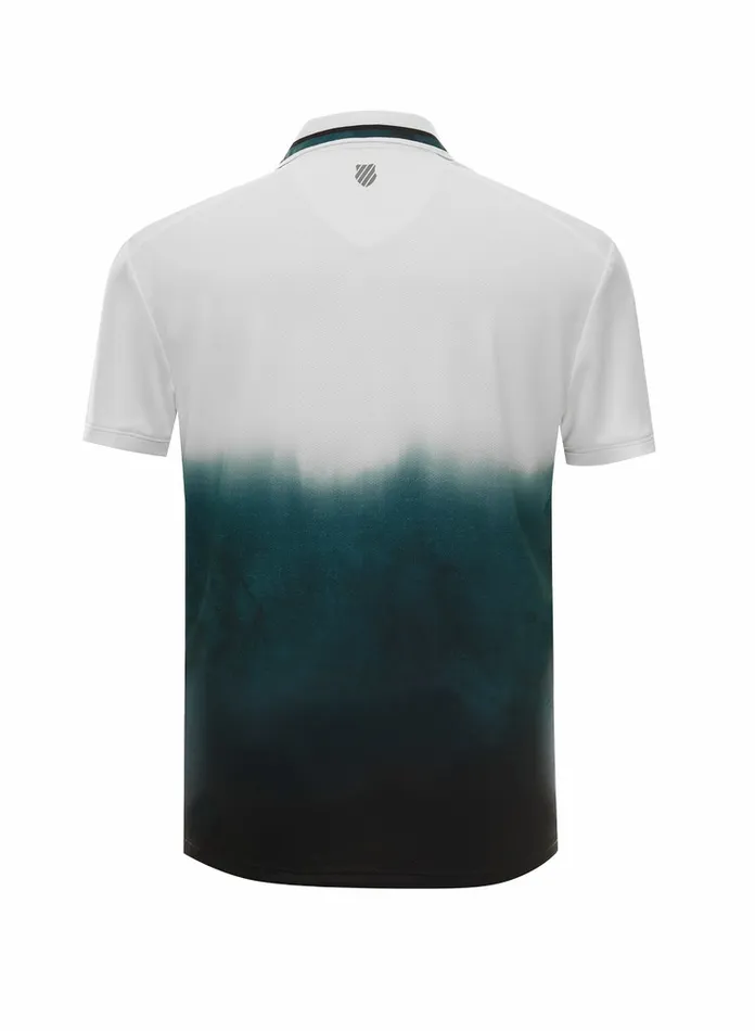 Men KSwiss TShirts and Tops TIDAL WAVE POLO SS Evergreen
