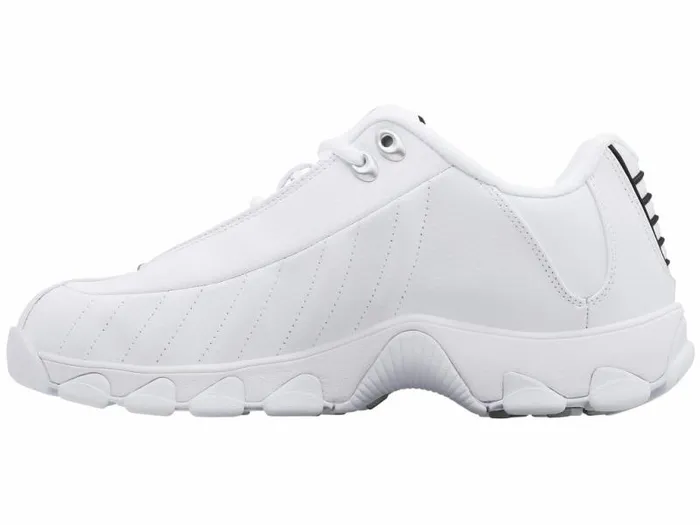 Men KSwiss Wide Shoes ST329 CMF Whiteblacksilver