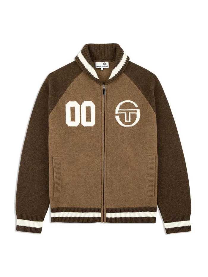 Men Knitwear Sergio Tacchini Atella Shawl Cardigan Cappuccino