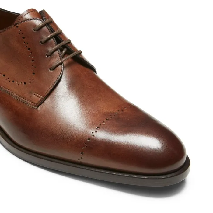 Men Leather LaceUp Shoe Chestnut Fratelli Rossetti LaceUp Shoes Men Leather LaceUp Shoe Chestnut Fratelli Rossetti LaceUp Shoes