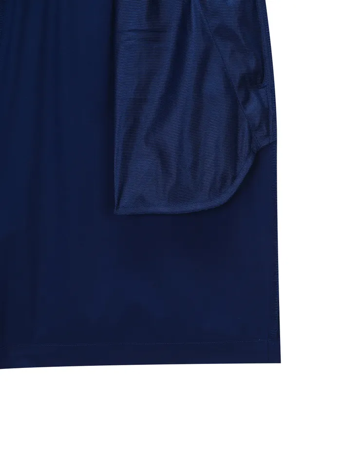 Men Nylon Sergio Tacchini Daily Woven Cargo Shorts Navy