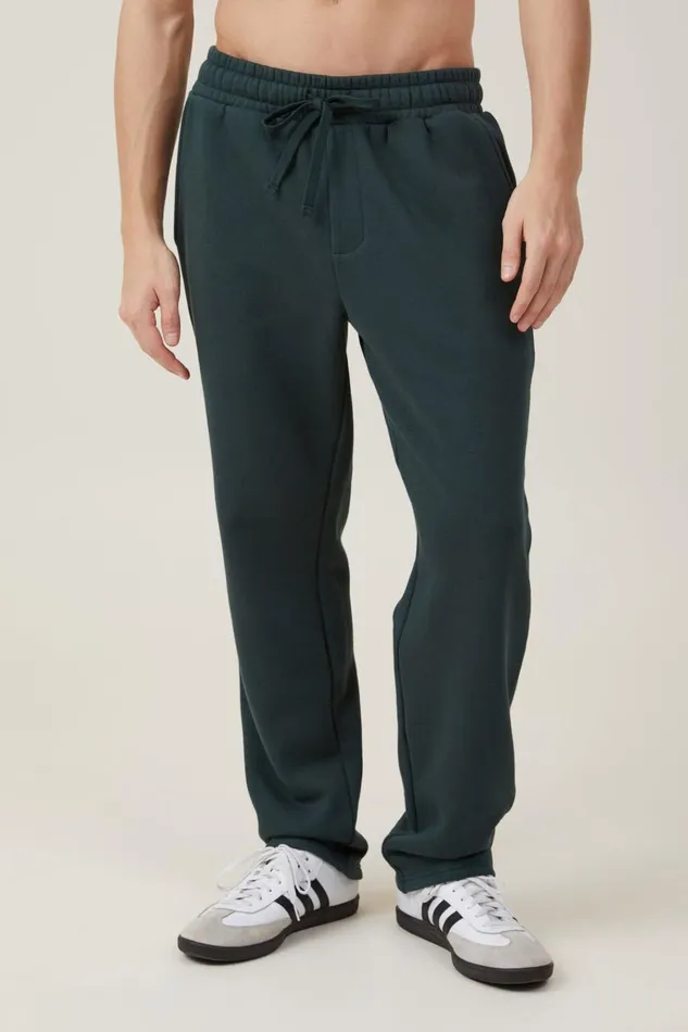Men Pants Cotton On Relaxed Track Pant Pineneedle Green Men Pants Cotton On Relaxed Track Pant Pineneedle Green