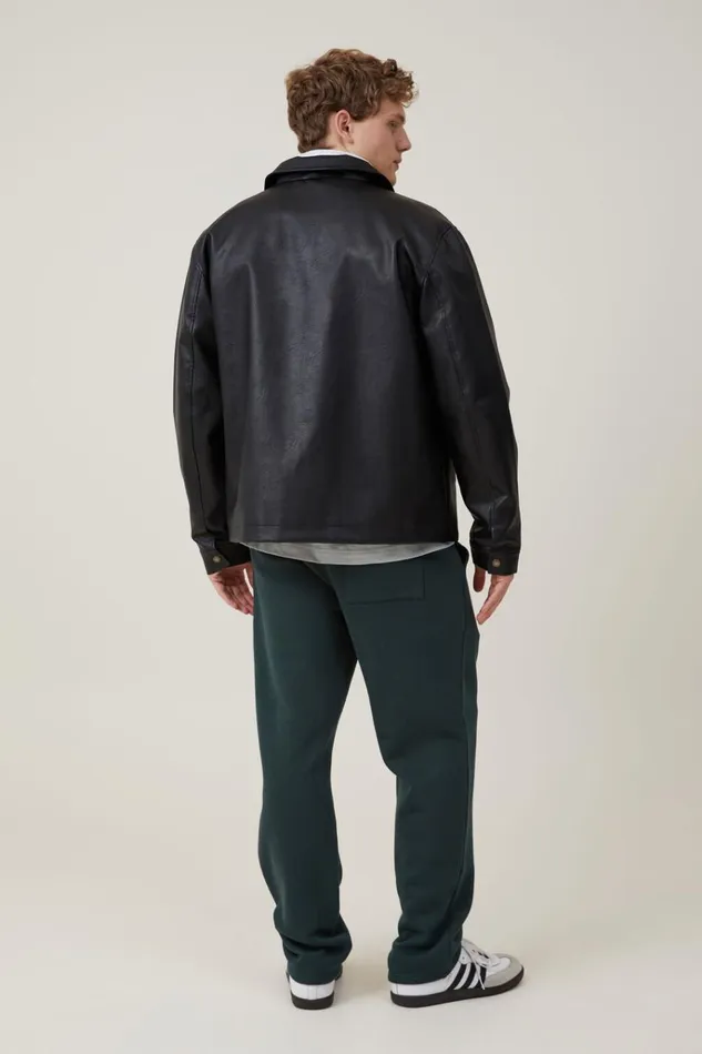 Men Pants Cotton On Relaxed Track Pant Pineneedle Green Men Pants Cotton On Relaxed Track Pant Pineneedle Green