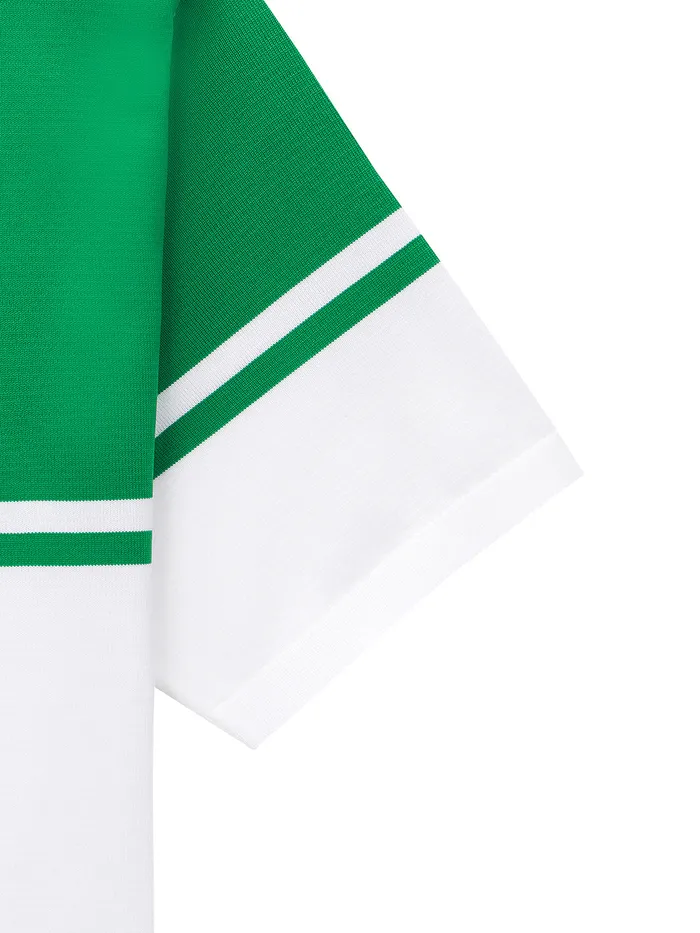 Men Polos Sergio Tacchini Damarindo Knit Polo Green