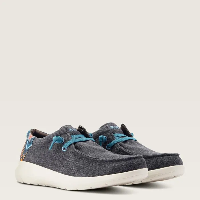 Men Shoes and Sneakers Ariat Hilo Charcoal Blueblue Southwest Men Shoes and Sneakers Ariat Hilo Charcoal Blueblue Southwest