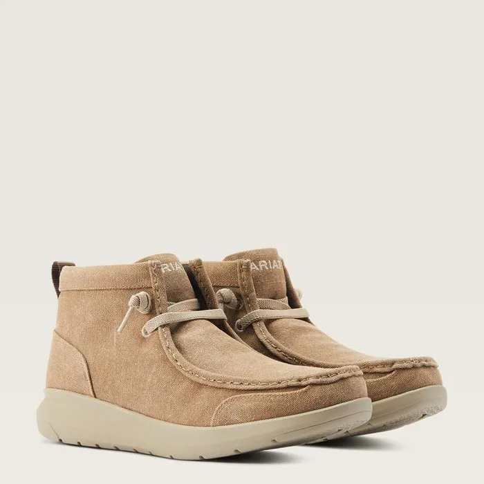 Men Shoes and Sneakers Ariat Hilo Mid Tan