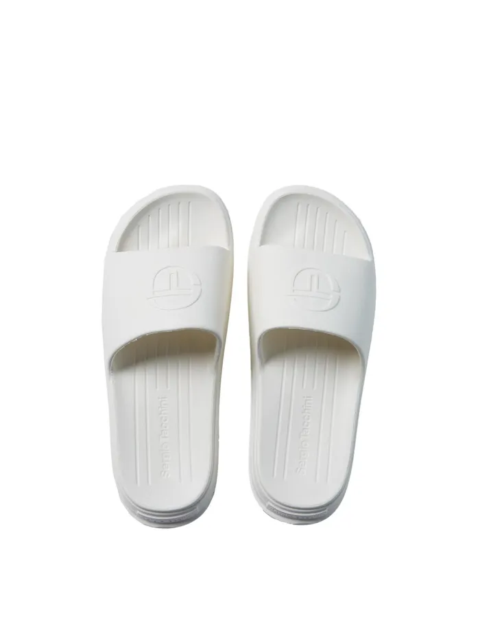Men Shoes Sergio Tacchini Cup Slide White