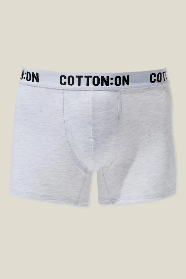 Men Socks and Underwear Cotton On Mens Organic Cotton Trunks Light Grey Marlewhiteblack Men Socks and Underwear Cotton On Mens Organic Cotton Trunks Light Grey Marlewhiteblack