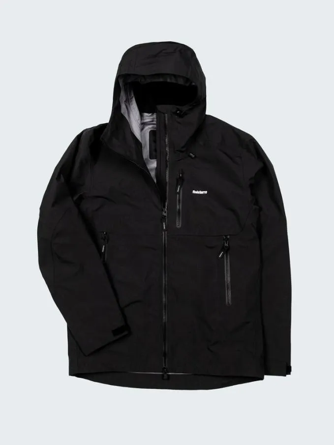 Men Stormbird Waterproof Jacket Black Finisterre Jackets Coats and Gilets