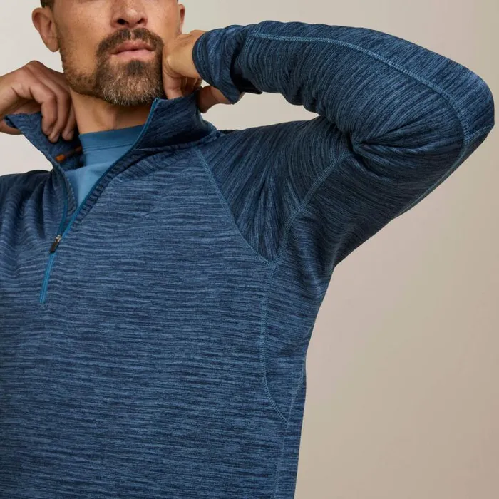 Men TShirts and Polos Ariat Rebar Gridwork Baselayer 14 Zip TShirt Blue Wink Teal Men TShirts and Polos Ariat Rebar Gridwork Baselayer 14 Zip TShirt Blue Wink Teal