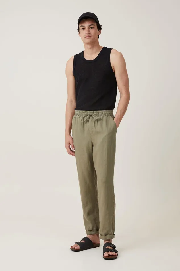 Men Tees and Tanks Cotton On Knit Tank Washed Black Men Tees and Tanks Cotton On Knit Tank Washed Black