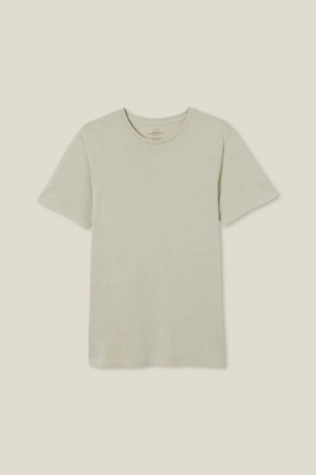 Men Tees and Tanks Cotton On Organic Regular Fit Crew TShirt Ivory Men Tees and Tanks Cotton On Organic Regular Fit Crew TShirt Ivory