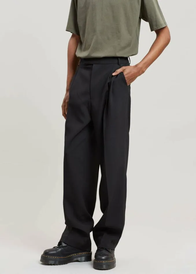 Men The Frankie Shop Beo Suit Pants 8211 Black Black