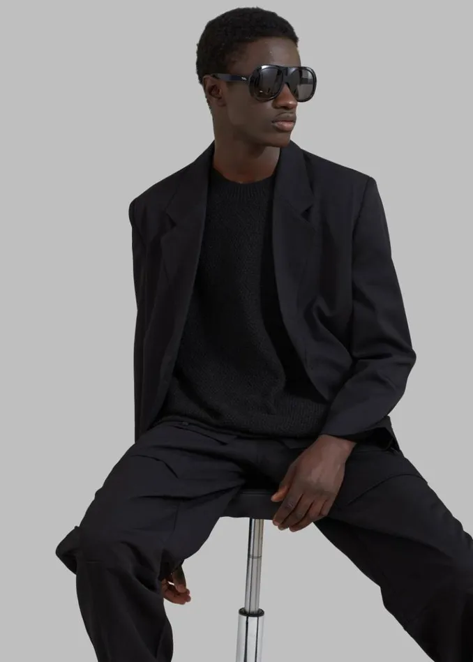 Men The Frankie Shop Grant Blazer 8211 Black Black