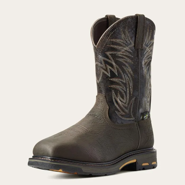 Men Waterproof Boots Ariat WorkHog Wide Square Toe MetGuard Waterproof Composite Toe Work Boot Bruin Brown Men Waterproof Boots Ariat WorkHog Wide Square Toe MetGuard Waterproof Composite Toe Work Boot Bruin Brown