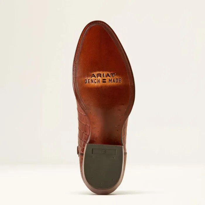 Men Western Boots Ariat Bench Made James Western Boot Whiskey Nile Crocrustic Tobacco Men Western Boots Ariat Bench Made James Western Boot Whiskey Nile Crocrustic Tobacco