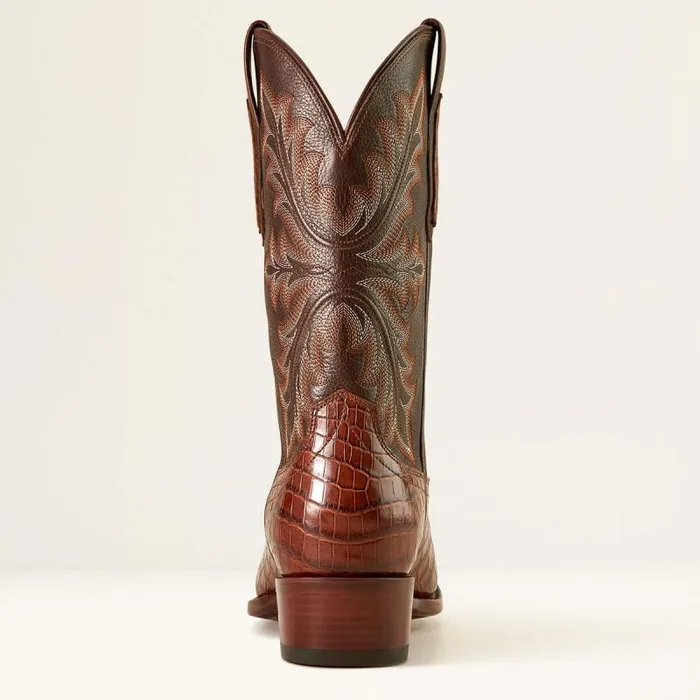 Men Western Boots Ariat Bench Made James Western Boot Whiskey Nile Crocrustic Tobacco Men Western Boots Ariat Bench Made James Western Boot Whiskey Nile Crocrustic Tobacco